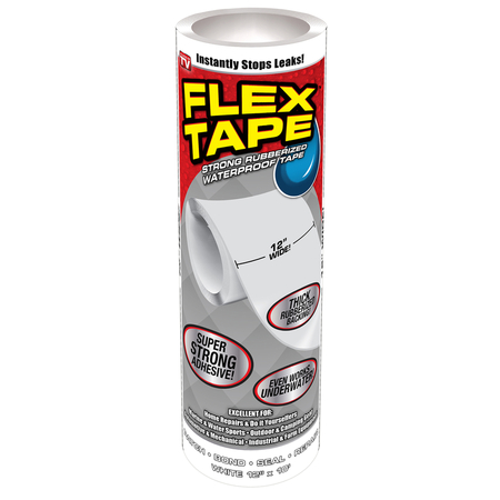 FLEX TAPE FLEX TAPE WHITE 12""X10' TFSWHTR1210
